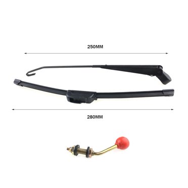 UTV Windshield Windscreen Wiper Parts For Polaris RZR 800 900 1000 XP For Can Am Manual Hand Operated Windshield Wiper