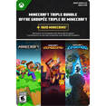 thumbnail image 1 of Offre Triple Minecraft - XBOX Series X|S, XBOX One (Code Numérique), 1 of 6