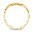 thumbnail image 2 of Bague Chevalière en Or Jaune 14k Bébé, 2 of 9