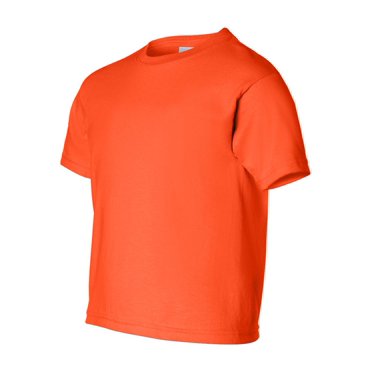 Gildan - Ultra Cotton Youth T-Shirt - 2000B - Orange - Size: M