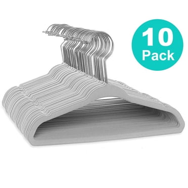 RXIRUCGD Home Decor 10/20/30 Pack Non-Slip Velvet Kids Hangers For Jackets, Pants, & Dress Clothes