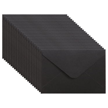 50 Pack Envelopes V Flap Invitation Envelopes for Cards, Birthday, Weddings, Graduations, Greeting Cards, 10.7*15.7cm