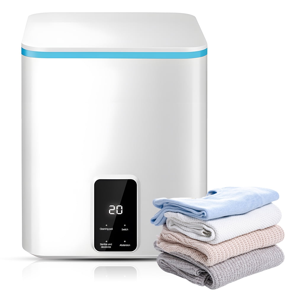 Small Portable Washing Machine with Blue Light 3.8L Mini Washer