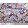 thumbnail image 2 of Soimoi polyester Crepe Fabric Boy,Surfboard And Beach Bird Print Sewing Fabric Yard 42 Inch Wide, 2 of 3