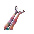 thumbnail image 2 of Honganda Ladies Long Stockings, Printing Tight Leggings Elastic Render Pants, 2 of 9
