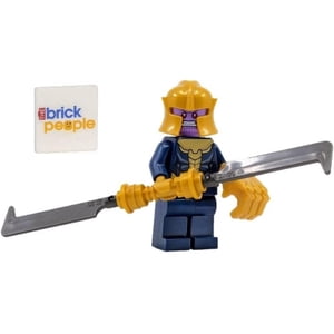 LEGO Superheroes: Thanos Minifigure avec épeautre infini et cap bleu 242215