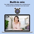 thumbnail image 2 of USB Webcam Online Chatting Desktop PC Web Camera 1080P Driver Free Laptop Camera for Live Streaming, White, 2 of 9
