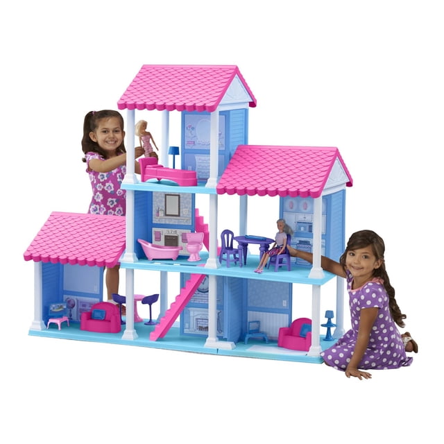 American Plastic Toys Delightful Dollhouse