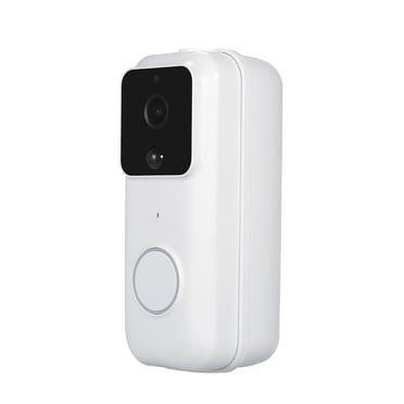 Sonnette de Porte Vidéo Intelligente Caméra Sonnette de Porte avec Vue à 170° Vision Nocturne Détection de Mouvement 2 Voies