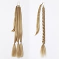 thumbnail image 3 of RKSTN Wigs Human Hair Ponytail Braid Extensions Braid, Hair Extension Braid Synthetic Hair For Braiding Ponytail Hair Extensions, Long Hairpiece For Women 80 Cm Glueless Wigs, 3 of 3