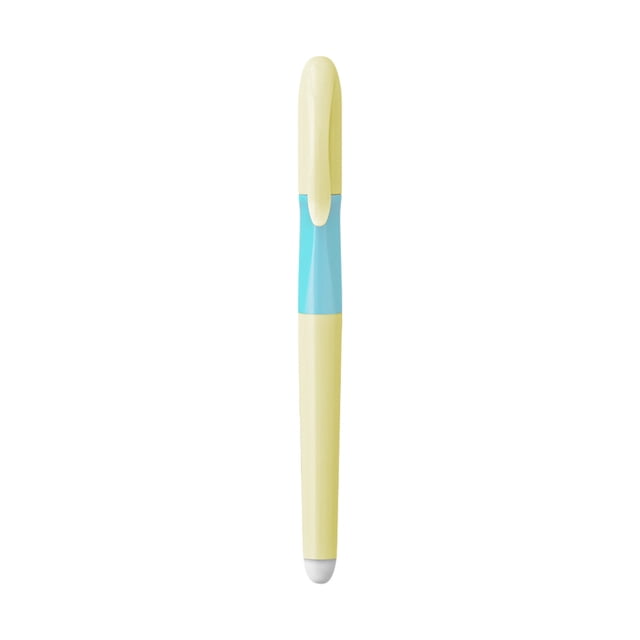 Yellow No Sharpening Pencil With Eraser Eternal Pencil For Writing Drawing Durable Plastic Pencil With Replaceable Tip Beginner Practice Pencil For School Office 5.5 Inch Length