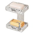 thumbnail image 1 of Shower Soap Dispenser Wall-mounted Soap Box for Shower Detachable Easy to Clean Space-saving Bathroom Storage Organizer with No-drill Installation Pet, 1 of 8
