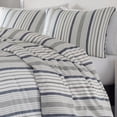thumbnail image 4 of Stone Cottage Conrad Duvet Cover Set, King, Medium Grey, 4 of 4