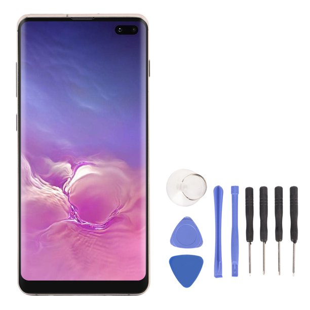 Fugacal Galaxy S10 Plus AMOLED Display Digitizer Assembly 6.4 Inch