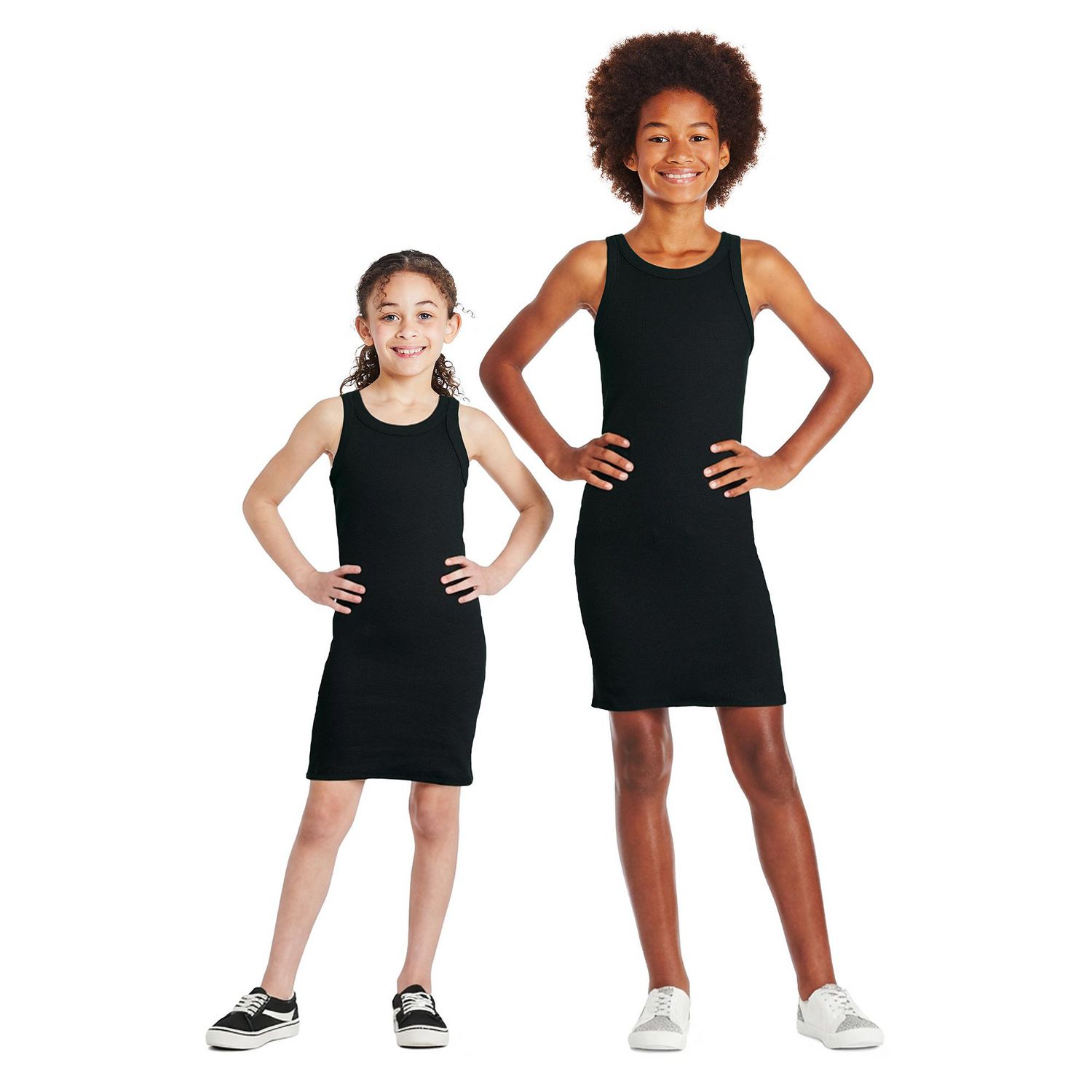 Robe-débardeur côtelée George pour filles