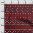 thumbnail image 1 of oneOone Tissu Jersey en Viscose Tissu à Imprimé Floral en Blocs BTY 60 Pouces de Large, 1 of 4