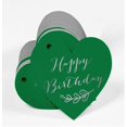 thumbnail image 3 of Inkdotpot Happy Birthday Bottle Tag Real Silver Foil Favor Hang Tag 50 Pack, 3 of 6