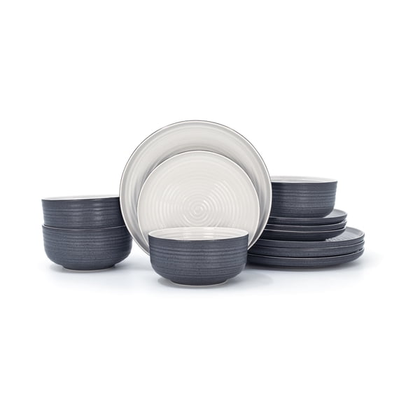 Sabatier Trent 12pc DW ensemble Gris Foncé