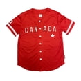 thumbnail image 1 of Mad Engine Men's Team Canada Baseball Jersey, 1 of 2
