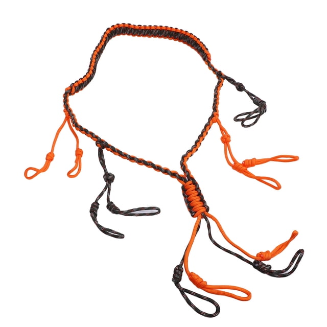 Duck Whistle Lanyard, with Adjustable Loops Necklace, for Pheasant Waterfowl, Hand Knitting Tool