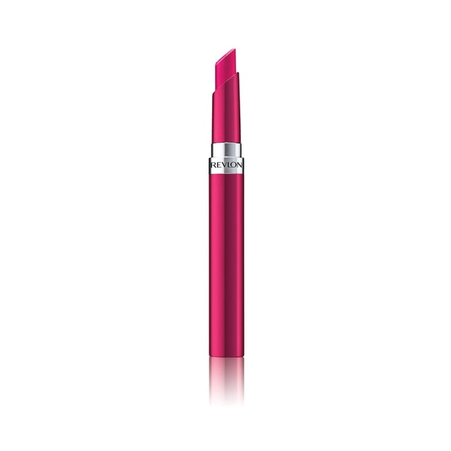 Revlon Ultra HD Rouge à Lèvres en Gel en tube Mince et Rose Vif avec Prolongation du Rouge à Lèvres, Doté d'Une Bande Argentée avec le logo Revlon, Offrant une Couleur de Lèvres en Gel Légère et Hydratante avec Acide Hyaluronique, Convient pour Ajouter de la Couleur Haute Définition en 15 Teintes.