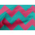 thumbnail image 4 of oneOone Cotton Cambric Fabric Chevron Geometric Print Fabric By The Yard 56 Inch Wide, 4 of 4