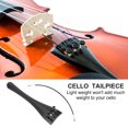 thumbnail image 2 of Aluminum Alloy Tailpiece with Tailgut Musical Instruments Accessories for 4/4 Cello, 2 of 14