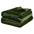 thumbnail image 1 of Unique Bargains Flannel Fleece Blanket Soft Warm Wide Hemmed, 1 of 10