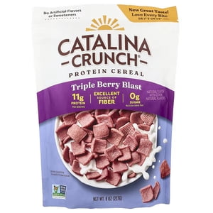 Catalina Crunch, Protein Céréales, triple blast de baies, 8 oz (227 g)