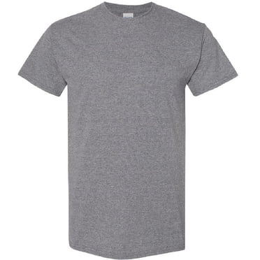 Gildan T-Shirt à Manches Courtes en Coton Épais pour Hommes