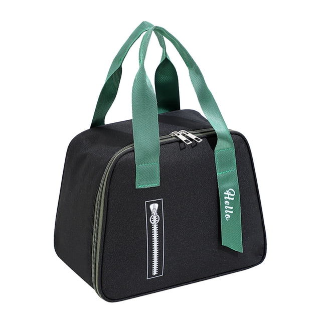 Cloth Storage Bags with Zipper Oxford Cloth Large Capacity Thickened Portable Lunch Bag Storage Bag Modern Picnic Lunch Bag Large Lunch Bags for Men Pack It Lunch Bag