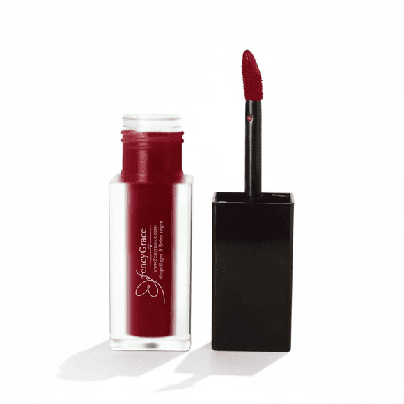 Rouge à Lèvres FencyGrace Matte Sienne 75 – Fini Velouté Végan | Couleur Intense, Tenue Longue Durée