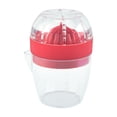thumbnail image 2 of Manual Lemon Juicer Portable Citrus Squeezer | Handheld Lemon Press with Pulp Separator | Kitchen Small Tool for Juicing Lemons and Limes At Home or Travel, 2 of 6