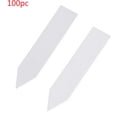 thumbnail image 1 of RXIRUCGD 100 Pcs Plastic Plant Seed Labels Pot Marker Nursery Garden Stake Tags 5cm x1cm, 1 of 2