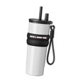 thumbnail image 4 of GROWTH TANK Gobelet Isolé Cadeaux pour Femmes Hommes Réutilisable 710 ml pour Extérieur Voiture Camping Blanc, 4 of 9