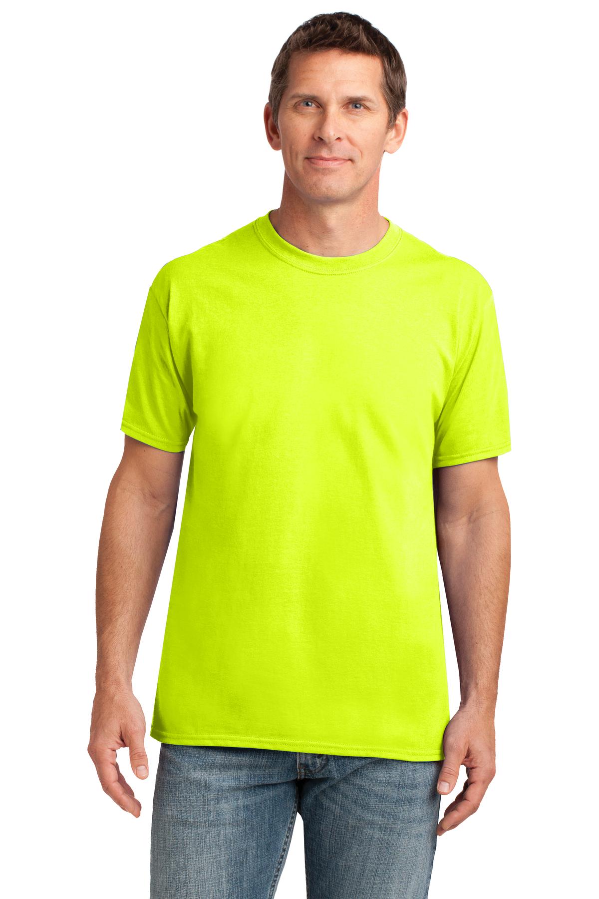 Gildan T-Shirt à Manches Courtes pour Hommes en Polyester à 100 pour Cent - 42000