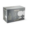 thumbnail image 3 of Thyme & Table 16 fl oz Sphere Bourbon Glass with Gold Rim, 2 Pack, 3 of 6