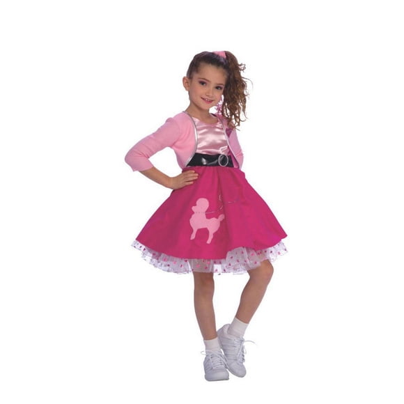 Fifties Poodle Skirt Sweetie Girl's Costume
