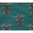 thumbnail image 4 of oneOone Cotton Flex Fabric Bird & Tree Block Decor Fabric Printed BTY 40 Inch Wide, 4 of 4