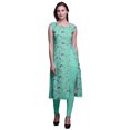 thumbnail image 1 of Bimba Kurtis Droits pour Femmes Robe Kurti Imprimée Haut Indien Tunique pour Dames, 1 of 6