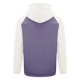 thumbnail image 5 of WEAIXIMIUNG Mama Sweatshirt Plus Size 4X Womens Casual Long Sleeve Solid Knitting Ribbed Print Hoodie Sweatshirts with Pocket Matching Color Sweatshirts, 5 of 5