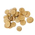 thumbnail image 1 of 30 Tranches de Rondins en Bois Naturel Centre de Table Rustique de Mariage Décoration Maison DIY -4cm/30 Pcs, 1 of 8