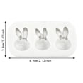 thumbnail image 3 of Harpily Popsicles Molds Easter Bunny Eggs DIY Cake Baking Tool Silicone Molds, 3 of 7