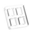 thumbnail image 2 of Miulika Switch Tester Base Acrylic Plate for Cherry Switch Display Board Spare Parts 2x2 board, 2 of 9