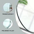thumbnail image 3 of Noble House 42" Round Tempered Glass Tabletop,Transparent, 3 of 10
