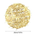thumbnail image 3 of EIGTHTAIL Christmas String Lights Outdoors  7.9” Sphere Lights  Ball Tree Garden Globe Lights for Home  Party  Christmas  Porch Patio Wedding  Garden Tree Decoration with Plug, 3 of 6