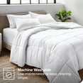 thumbnail image 2 of Bare Home Ultra-Soft Comforter Duvet Insert - Goose Down Alternative - Full, White, 2 of 7