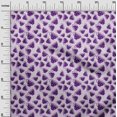 thumbnail image 3 of oneOone Rayon Purple Fabric Utensils Tea Cups Sewing Material Print Fabric By The Yard 56 Inch Wide, 3 of 4
