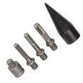 thumbnail image 1 of 5Pcs Firewood Log Splitter Drill Bit, Steel Wood Splitting Logs Bits Wood Splitter Manual Kindling Splitter Portable Log Splitter, 1 of 8