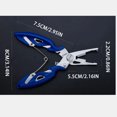 thumbnail image 3 of Cagogo 4Pcs Fishing Pliers, Multifunctional Stainless Steel Fishing Tool for Saltwater Freshwater, Hook Remover Line Cutter Split Shot Crimper, Fishing Gear Accessory for Anglers Boat Kayak Shore, 3 of 9